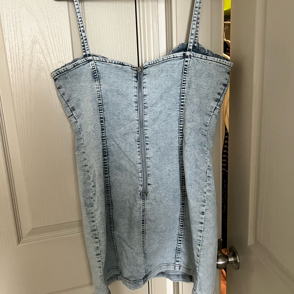 Light Rinse Denim Dress